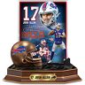 The Bradford Exchange Josh Allen Tribute Sculpture With Bronze-Finished Helmet