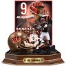 The Bradford Exchange Joe Burrow Tribute Sculpture With Bronze-Finished Helmet