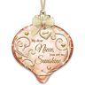 The Bradford Exchange Illuminated Hand-Blown Glass Ornament Personalized For Niece