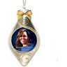 The Bradford Exchange Michelle Obama Lighted Hand-Blown Glass Christmas Ornament