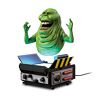 The Bradford Exchange Ghostbusters Levitating Slimer With Light-Up Ghost Trap Base