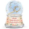 The Bradford Exchange Musical Glitter Globe Personalized With Your Sister's Name