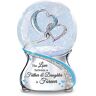 The Bradford Exchange The Love Between A Father And Daughter Musical Glitter Globe