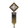 The Bradford Exchange NFL Pittsburgh Steelers Wind Chime With Stained-Glass Logo