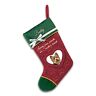 The Bradford Exchange Holiday Stocking Personalized With Your Dog's Name & Photo