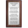 The Bradford Exchange Words Of Wisdom Personalized Wooden Wall Plaque For Nephew