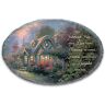 The Bradford Exchange Thomas Kinkade Where Love Resides Personalized Wall Plaque