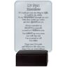 The Bradford Exchange Son, Light Of My Life Personalized Lighted Glass Plaque