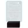 The Bradford Exchange Personalized Light-Up Memorial Plaque With Engraved Message