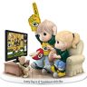 The Hamilton Collection NFL-Licensed Green Bay Packers Fan Precious Moments Porcelain Figurine