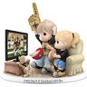 The Hamilton Collection NFL-Licensed New Orleans Saints Precious Moments Porcelain Figurine