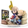 The Hamilton Collection NFL-Licensed Baltimore Ravens Fan Precious Moments Porcelain Figurine