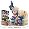 The Hamilton Collection NFL-Licensed New York Giants Precious Moments Porcelain Figurine