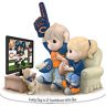 The Hamilton Collection NFL-Licensed Chicago Bears Precious Moments Porcelain Figurine