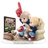 The Hamilton Collection NFL-Licensed New England Patriots Fan Precious Moments Porcelain Figurine