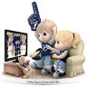 The Hamilton Collection Every Day Is A Goal With You Lightning Porcelain Fan Figurine