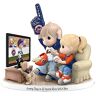 The Hamilton Collection MLB Licensed New York Mets Fan Precious Moments Porcelain Figurine