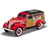 The Hamilton Collection 1:18-Scale Chicago Blackhawks Woody Wagon Sculpture