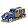 The Hamilton Collection Cruising To Victory Chicago Cubs 1:18-Scale Woody Wagon MLB Sculpture
