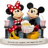 The Hamilton Collection Disney Mickey Mouse And Minnie Mouse Movie Night Figurine