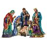 Hawthorne Village The Jeweled Nativity Peter Carl Faberge Inspired Figurine Set