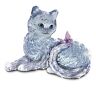 The Bradford Exchange Sophisticats Crystal Cat Figurine Collection
