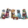 Hawthorne Village The PURR-fect Christmas Pageant Nativity Cat Figurine Collection