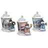 The Bradford Exchange Thomas Kinkade Illuminated Snowmen Lantern Collection