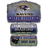 The Bradford Exchange Baltimore Ravens Personalized Stone-Look Welcome Sign