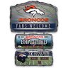 The Bradford Exchange Denver Broncos Personalized Stone-Look Welcome Sign