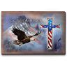 The Bradford Exchange Ted Blaylock Patriotic Blessings Plaque Collection Lights Up