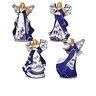The Hamilton Collection Karen Hahn Blue Willow-Inspired Angel Figurine Collection
