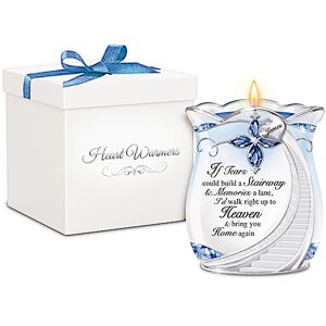 The Bradford Exchange Loving Memories Personalized Remembrance Candleholder