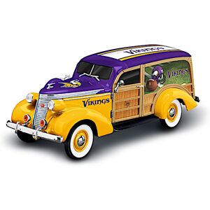 The Hamilton Collection Minnesota Vikings 1937 Woody Wagon Sculpture