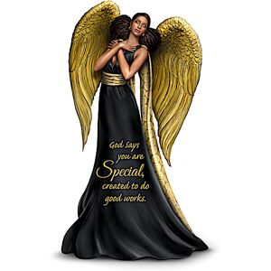 The Hamilton Collection Keith Mallett God Says You Are Special Angel Figurine