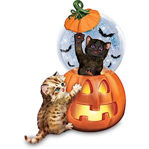 The Bradford Exchange Kayomi Harai Illuminated Holiday Water Globe Sculptures