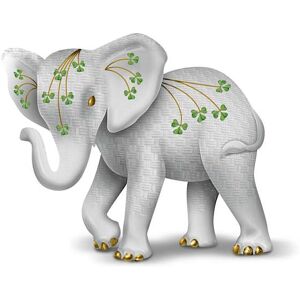 The Hamilton Collection Eclectic Elegance Hand-Painted Elephant Figurine Collection