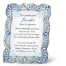 The Bradford Exchange Granddaughter, You Are A Treasure Personalized Framed Poem