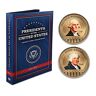 The Bradford Exchange Presidents Of The United States Golden Brass Coins And Album