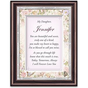 The Bradford Exchange Daughter, I Love You Personalized Poem Frame