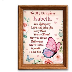 The Bradford Exchange Personalized Light-Up Hidden Message Frame For Daughter