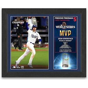 The Bradford Exchange Dodgers 2024 World Series Champions Framed Photo Tributes