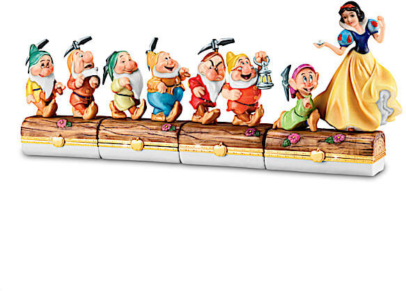 The Bradford Exchange Limoges-Style Boxes: Snow White And The Seven Dwarfs Box Collection