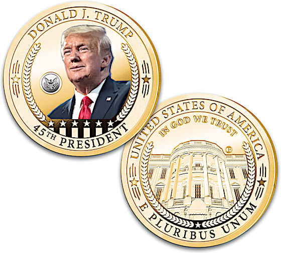 Bradford Authenticated Donald Trump Proof Coin Collection