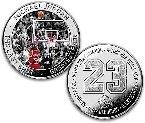 The Bradford Exchange Michael Jordan Greatest Ever Coin Collection And Display