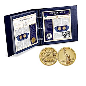 Bradford Authenticated The American Innovation Dollar Coin Collection With Album