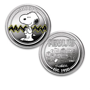 Bradford Authenticated 70th Anniversary PEANUTS Silver-Plated Proof Collection