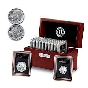Bradford Authenticated Complete 20th Century U.S. Silver Coin Collection