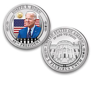 Bradford Authenticated Joseph Biden Proof Coin Collection
