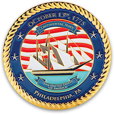 The Bradford Exchange U.S. Navy Official Commemorative Challenge Coin Collection The Bradford Exchange U.S. Navy Official Commemorative Challenge Coin Collection